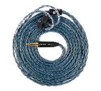 KBEAR JunTian - Cable de auriculares intraurales de 2 m de largo, 16 núcleos 5N OCC chapados en plata, para KBEAR KS1, audiófilo y músico, batería (TFZ-Pins, enchufe de 3,5 mm)