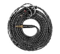 KBEAR JunTian IEM - Cable de auriculares intraurales de 2 m de largo, 16 núcleos 5N OCC chapados en plata, cables de extensión de auriculares para kz zs10 Pro, melodía CCZ, audiófilo y músico, batería