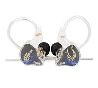 KBEAR Phoenix Auriculares con Cable, Auriculares Gaming 10 mm DD Magnético Dual, In Ear Monitor Reducción de Ruido, IEM Graves Potentes, Conector Jack de 3.5 mm Cascos Gaming para PS5