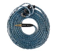 KBEAR ST24 Plus - Cable de auriculares KZ ZS10 Pro IEM, cable de monitor intraural, 16 núcleos, 5N OCC, chapado en plata, para Moondrop Chu CCA CRA, ZS12 PRO X, Castor, ZAR (pines QDC, enchufe de 3,5