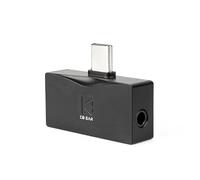 KBEAR TC06 DAC de alta resolución, amplificador USB C DAC portátil, amplificador de auriculares HiFi con salida de 3,5 mm/4,4 mm, alta resolución 384 khz/32 bits para KZ ZS10 PRO IEMs, funciona con