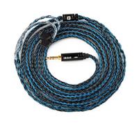 KBEAR TFZ IEM Cable 200 cm, HiFi Upgrade Cable, Cable de Actualización HiFi 5N Cobre Monocristalino Chapado en Plata 16 Núcleos Trenzados, Conector 3.5 mm, Compatible ZS10 Pro In Ear Monitors