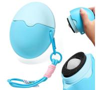 KBIBCK Aplicador de crema solar para niños, rodillo de crema solar, esponja recargable, esponja extraíble, aplicador de loción de protección solar, aplicador de protección solar portátil para niños y