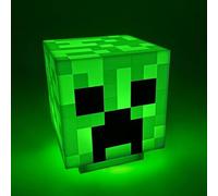 KBIBCK Creeper Lámpara, Lámpara Creeper, Creepers Light con Sonidos Zombies, Alimentada por Batería, 3D Cube Lámparas, Decoración de Sala de Juegos y Mercancía para Niños y Niñas (9 x 9 x 11 cm)