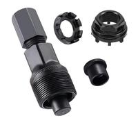 KBIBCK Extractor de bielas para bicicleta, herramienta de anillo de bloqueo de bicicleta, herramienta de 42 mm con 1 juego de extractor de manivela para bicicleta, extractor de bielas con 8 dientes