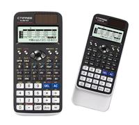 KBIBCK FX-991EX - Calculadora científica, calculadora científica de ingeniería de 552 funciones con 10+2 pantallas, calculadoras portátiles para escuela, oficina, negocios, hogar, uso diario (negro)