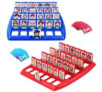 KBIBCK Quien es Quien, Quién es Divertido Juego de Mesa, Adivina Quien Soy Juego, 2 Jugadores, Juegos de Adivinar, Juego de Rompecabezas para Niños, Children Toy Gift Toy Gift Versión Ingle