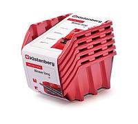 KBILS25-3020 Contenedor: Cubeta roja larga 249x158x114mm 6pcs KBILS25 BINEER ...