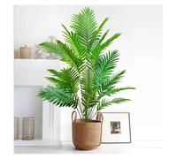 KBLDOPN Palmera Artificial Grande de 60-120cm, Planta Tropical Falsa, Ramas de Hoja de Palma de plástico Verde, adecuadas for decoración del hogar(SWK6-18Y-125-T13)