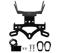 KBNGCAQ Compatible con CB650R 2021 2022 2023 2024 Soporte De Matrícula De Motocicleta Soporte De Luz Trasera Tidy Eliminator Marco De Matrícula Eliminador de Guardabarros(B)
