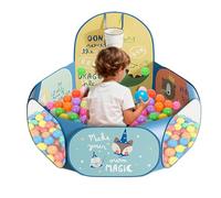 Kbnuetyg Ball Pit - Recinto de Juego Plegable, Tienda Divertida para niños, Estructura de Juego Segura, fosa Ligera, área de recreación educativa | para jardín de Infantes, guarderías, Dom