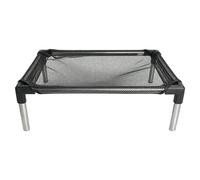 Kbnuetyg Cama Elevada para Perros | Portátil Lavable de Malla Transpirable - Cama Elevada Resistente para Exteriores | para Camping Viaje Coche Balcón Terraza Suelo Ventana Dormitorio Verano