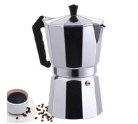 Kbnuetyg italiana: tradicional, espresso clásica de aluminio para estufa, forma de ocho lados, método de extracción de cerveza auténtico, capacidad de onzas | Cocina pa