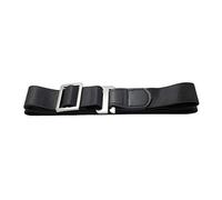 KBOLAE Cinturón de sujeción universal para ropa, correa antiarrugas, color sólido, antideslizante, cinturón de fijación para vestido, color negro 1, Black5, Black5