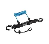 KBOLAE Dive Snappy of Coil Lanyard Durable Buceo Camera Anti Lost Lanyard Strap Clear Blue Clear Blue, 25 x 3.2 cm