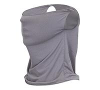 KBOLAE Máscara facial de golf, pasamontañas, bufanda, bandana, cubierta facial para ciclismo, color blanco, 23,8 x 30 cm, Gris, 23,8 x 30 cm, 23.8x30cm