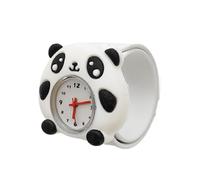KBOLAE Reloj de pulsera preciso y preciso de dibujos animados rojos para niños, reloj de pulsera de silicona con dibujos animados de gel de sílice, diseño de tigre, Panda, as description
