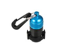 KBOLAE Soporte magnético para buceo, manguera de esnórquel, conexión de liberación rápida, herramientas de reemplazo de natación, esnórquel subacuático, color azul