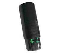 KBOLAE Tennis Ball Saver - Contenedor portátil para 3 pelotas de tenis, regalo de tenis, color negro, 20 x 8,5 x 8,5 cm