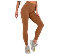 KBOPLEMQ Leggings de cintura alta para mujer, transpirables, pantalones de yoga, pantalones deportivos sin costuras, para yoga, padel y correr, sin costuras, cintura alta, elásticos, cálidos