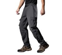 KBOPLEMQ Pantalones cargo para hombre, tácticos con varios bolsillos, militares, para el tiempo libre, para el tiempo libre, para el tiempo libre, pantalones de trabajo, cómodos, pantalones chinos