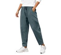 KBOPLEMQ Pantalones harén para hombre y mujer, pantalones de Aladino, estilo retro chino, piernas anchas, pantalones de yoga, pilates, artes marciales, kung fu, tai chi, tailandés, tiempo libre
