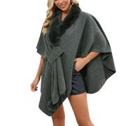 KBOPLEMQ Poncho para mujer, bufanda de invierno, capa elegante, cálida, de lana, para el hombro, abrigo de otoño, abierto, abrigo, abrigo, abrigo, abrigo, abrigo, abrigo, abrigo, abrigo, abrigo,