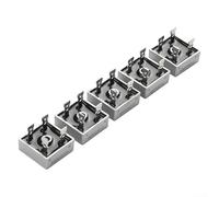 KBPC5010 Rectificador de puente de diodo 5 unids 50A 1000V Caja de metal monofásico con componentes y relación de volumen de alta resistencia para aplicaciones eléctricas