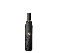 KBREE Fashion Eight-Bone Automatic Folding Umbrella For Men and Women, Both Sunny and Rainy, Black Glue Sunscreen Large Sunny Umbrella