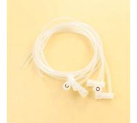 KBREE para Impresora PRTA37580 4Pcs / Lot Tubo de Tinta con Conector para Roland para Mimaki para Impresora Mutoh Sistema de Tinta a Granel Tubo de Tinta Sistema de Suministro de Tinta Continuo -