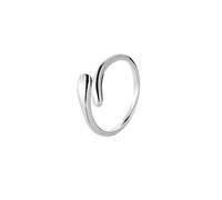 KBRPEY Anillo de abrazo para mujer, anillos abiertos ajustables de plata de ley, anillo de pulgar abrazo, anillo de dedo de mano, anillo ajustable para nudillos para esposa, novia
