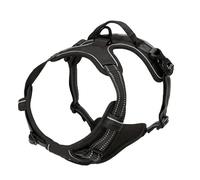 KBRPEY Arnés Perro Grande Sin Tirones Reflectante Ajustable Cómodo Arnés Tipo Chaleco para Perros Accesorios Perro Mediano y Pequeño Ideal para Paseos Nocturnos(M)