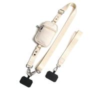 KBRPEY Cordon para Móvil Universal Ajustable Cuello & Muñeca con Monedero Desmontable Correa de Muñeca y 2 Parches Resistentes Compatible Todos los Smartphones