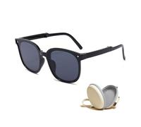 KBRPEY Gafas Sol Cuadradas Estilo Vintage Montura Transparente Lentes Polarizadas Protección Uv400 Elegantes