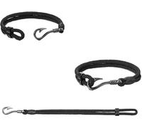 KBRPEY Pulsera Hombre Acero Inoxidable Personalizada Amistad Plata Pulsera Hombre Verano Moda Joyería Regalos Accesorios para Fiesta Boda Diario