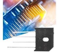 KBU1010 Puente Rectificador Diodo 1000V 10A, Puente de Diodos para Circuitos Electrónicos y Electrodomésticos, Repuesto KBU10J KBU10G