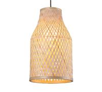 KBUUKYYXouy Cesta redonda Droplight tejida a mano de una sola cabeza simplicidad nórdica colgante natural resplandor lateral del sudeste asiático for cocina isla pasillo bar dormitorio