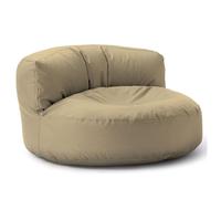 KBZSlyn Outdoor Waterproof Bean Bag Cover No Filler Bean Bag Chair, Bean Bag Sofa Pool Floating Bean Bag Garden Beach Swimming Pool Floating Beanbag Pouf Chair Kids Adults(Beige)