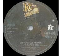 KC AND THE SUNSHINE BAND - DO YOU FEEL ALRIGHT 7 INCH (7" VINYL 45) UK TK 1978