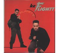 KC Flightt - Planet e (US, 3 versions, 1989, plus 'Dancin' machine [Acid House Remix]') [VINYL]