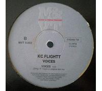 KC Flightt - Voices (US, incl. 3 versions, 1991) / Vinyl Maxi Single [Vinyl 12'']