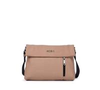 KCB Bandolera Antirrobo Mediana Strong | Diseño Compacto y Resistente | Seguro | Ideal para Uso Diario | Asas Ajustables | 100% Vegano | Color Taupe Claro