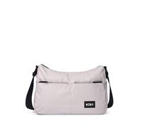 KCB Bandolera Grande Dual | Gran Capacidad y Organización | Bolsillos Multiusos con Cremallera | Material Resistente | Asas Ajustables | 100% Vegano | Color Beige