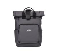 KCB Mochila Antirrobo Grande Cube | Comodidad y Seguridad | Diseño Moderno y de Calidad | Ideal para Viajar y el Día a Día | Asas Ajustables | 100% Vegano | Color Gris