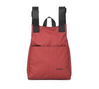 KCB Mochila Antirrobo Grande Dual | Diseño Seguro y Espacioso | Bolsillos Multiusos con Cremallera | Material Resistente| Asas Ajustables | 100% Vegano | Color Cereza