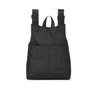KCB Mochila Antirrobo Grande Dual | Diseño Seguro y Espacioso | Bolsillos Multiusos con Cremallera | Material Resistente| Asas Ajustables | 100% Vegano | Color Negro