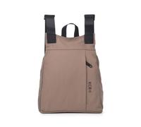 KCB Mochila Antirrobo Grande Maze | Diseño Seguro y Espacioso | Bolsillos Organizadores | Asas Ajustabes | Ideal para Viajes o Uso Diario | 100% Vegano | Color Taupe