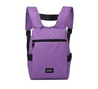 KCB Mochila Antirrobo Grande Underseat | Ideal para Viajes y para uso diario | Estilo Moderno y Funcional | Con Compartimentos Seguros | 100% Vegano | Color Lila