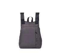 KCB Mochila Antirrobo Pequeña Maze | Diseño Seguro y Espacioso | Bolsillos Organizadores | Asas Ajustabes | Ideal para Viajes o Uso Diario | 100% Vegano | Color Gris
