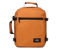 KCB Mochila de cabina Underseat | Mochila low-cost | Bolso cabina avión | Equipaje para Ryanair y Vueling | Equipaje para Easyjet | Mochila viaje | Bolso de mano cabina | 100% Vegano | Color Mostaza